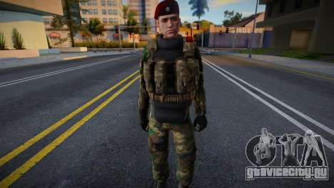 Солдат v1 для GTA San Andreas
