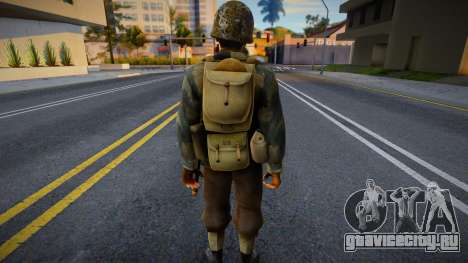 Британский солдат v3 для GTA San Andreas