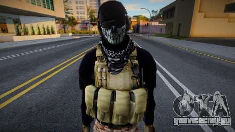 Мексиканский солдат v1 для GTA San Andreas