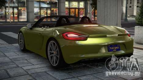 Porsche Boxster 981 GTS для GTA 4