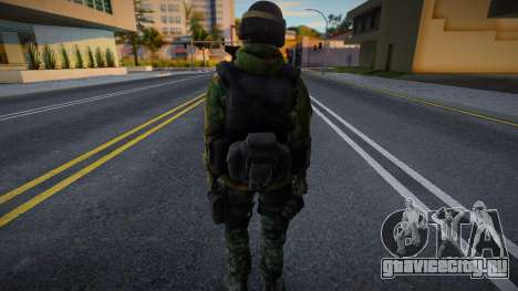 Мексиканский солдат v4 для GTA San Andreas
