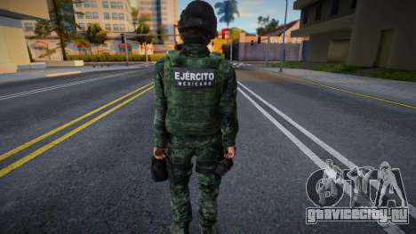 Elemento Del Ejercito Mexicano v3 для GTA San Andreas