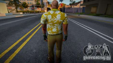 Тренер из Left 4 Dead в гавайской рубашке (Желта для GTA San Andreas