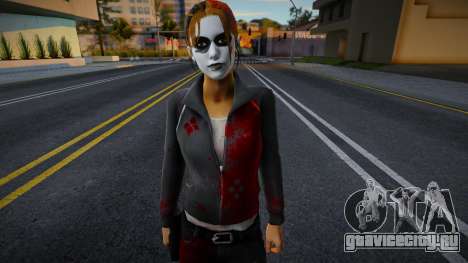 Зои (Harley Quinn) из Left 4 Dead для GTA San Andreas