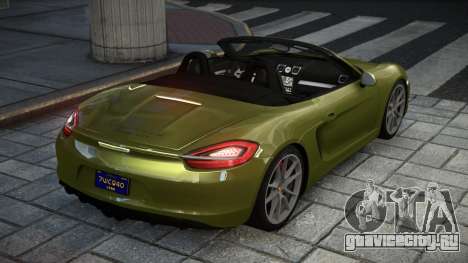 Porsche Boxster 981 GTS для GTA 4