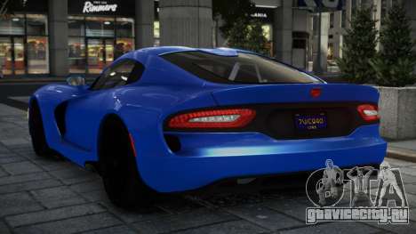 Dodge Viper SRT GTS для GTA 4