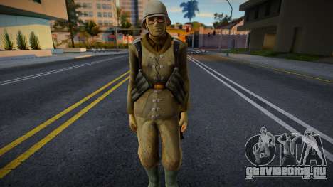 Немецкий солдат из Day of Defeat (Африканский ко для GTA San Andreas