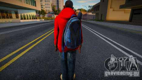 Плейбой Х с рюкзаком из GTA IV для GTA San Andreas