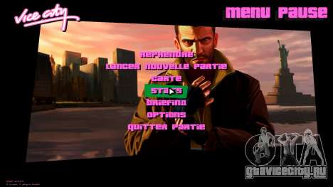 Загрузочный экран Нико Беллик для GTA Vice City