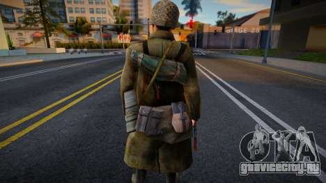 Немецкий солдат (Нормандия) из Call of Duty 2 для GTA San Andreas