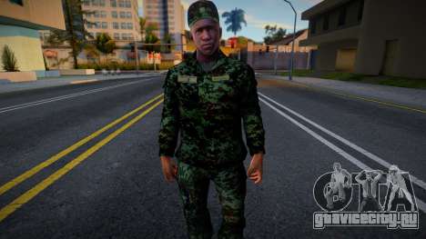Soldado Con Gorra для GTA San Andreas
