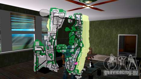 Текстуры интерьера в гостинице Океанский вид для GTA Vice City