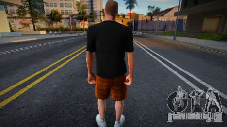 Мужчина в клетчатых шортах для GTA San Andreas