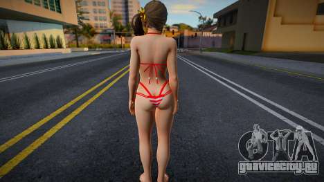 Misaki (Blood Moon Bikini) from Dead Or Alive X для GTA San Andreas