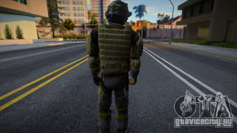 Солдат из COD Modern Warfare 2 для GTA San Andreas