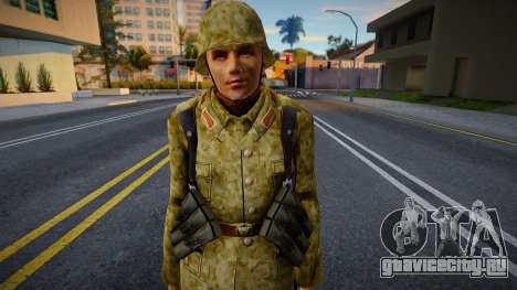 Немецкий солдат из Day of Defeat 2 (Африканский для GTA San Andreas