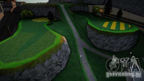 Текстуры поля для гольфа для GTA San Andreas