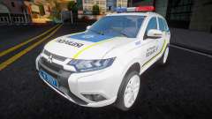 Mitsubishi Outlander Патрульная полиция Украины