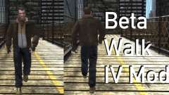 IV Beta Walkstyle для GTA 4