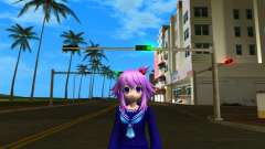 Neptune (School Uniform) from Hyperdimension Nep для GTA Vice City