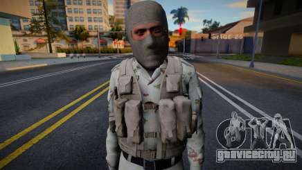Мексиканский солдат (Пустынный камуфляж) v1 для GTA San Andreas