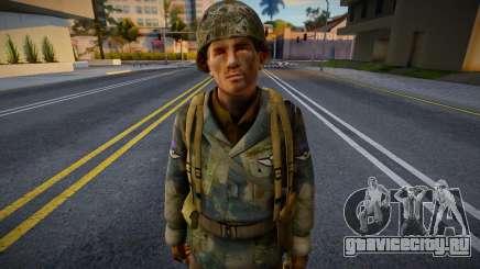 Британский солдат v3 для GTA San Andreas