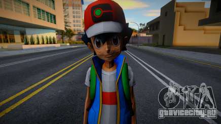 Ash Ketchum from Pokemon Journeys для GTA San Andreas