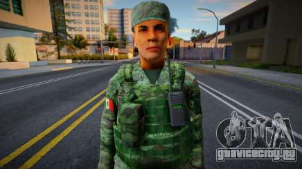 Скин солдата из Сухопутных войск Мексики v1 для GTA San Andreas