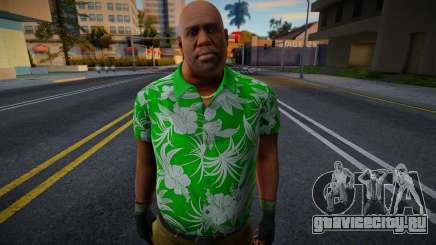 Тренер из Left 4 Dead в гавайской рубашке (Зелен для GTA San Andreas