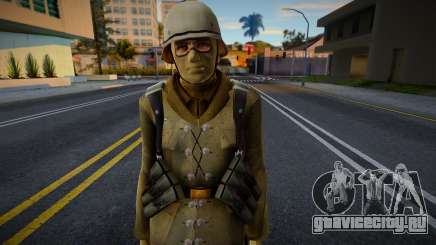Немецкий солдат из Day of Defeat (Африканский ко для GTA San Andreas