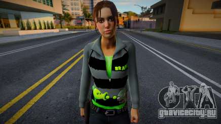 Зои (Plants vs Zombies) из Left 4 Dead для GTA San Andreas