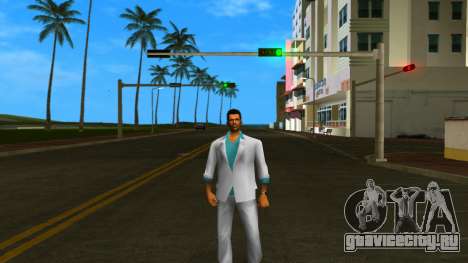 Томми в костюме (80е) v2 для GTA Vice City