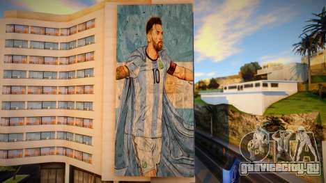 New Billboards with Lionel Messi для GTA San Andreas