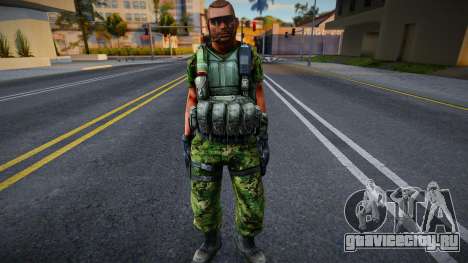 Солдат из NSAR V2 для GTA San Andreas