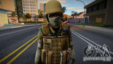 Urban (Realistic Navy) из Counter-Strike Source для GTA San Andreas