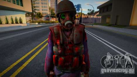 SAS (Hazard Quiramax) from Counter-Strike Source для GTA San Andreas