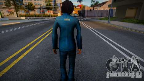 FeMale Citizen from Half-Life 2 v6 для GTA San Andreas