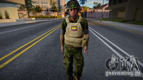 Ejército de Colombia для GTA San Andreas