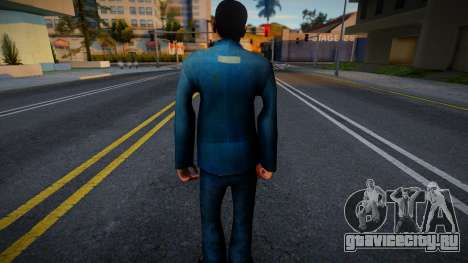 Male Citizen from Half-Life 2 v5 для GTA San Andreas