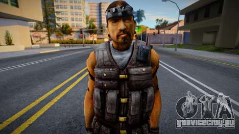 Guerilla (Camo) из Counter-Strike Source для GTA San Andreas