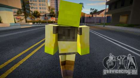 Steve Body Shrek для GTA San Andreas