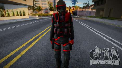 SAS (MooMasters NOD) from Counter-Strike Source для GTA San Andreas