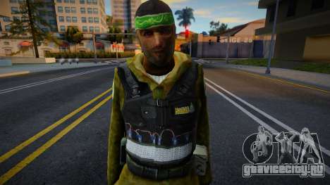Arctic (Hamas Soldier) из Counter-Strike Source для GTA San Andreas