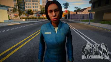 FeMale Citizen from Half-Life 2 v6 для GTA San Andreas