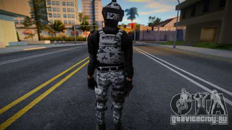 Мексиканский солдат из G.Nacional для GTA San Andreas