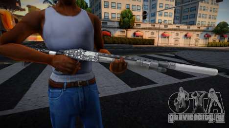 Pump Shotgun (Bones Finish) v3 для GTA San Andreas