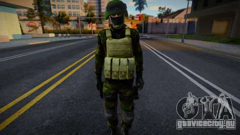 Морпех армии Боливии V2 для GTA San Andreas