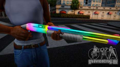 Chromegun Multicolor для GTA San Andreas