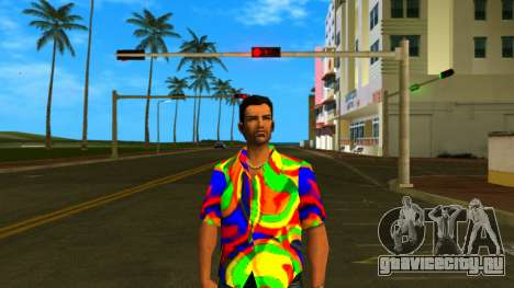 Рубашка с узорами v5 для GTA Vice City