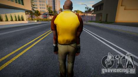 Тренер (Bowling Shirt) из Left 4 Dead 2 для GTA San Andreas